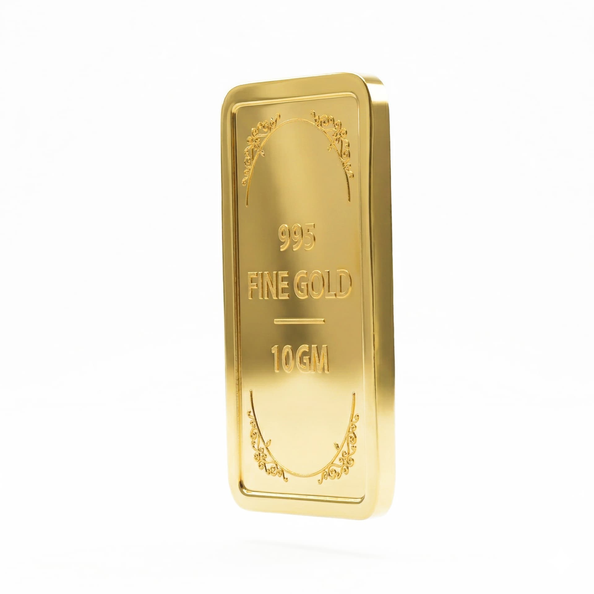 Swarnavarsham  (995) Yellow Gold Bar 10 Gm 1